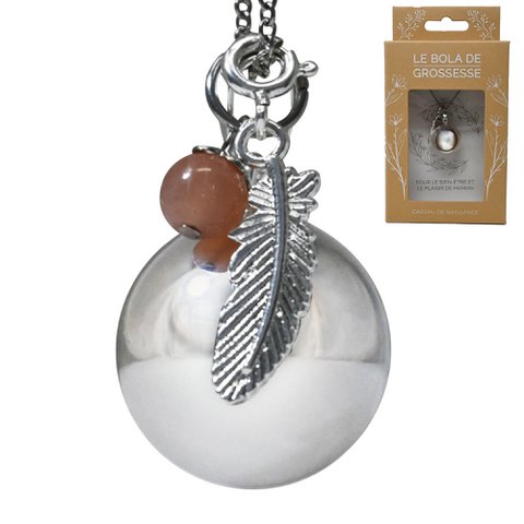 Smooth Silver Silver PN - Shana (Sun) pregnancy bola)
