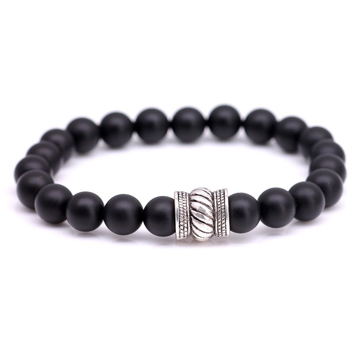 Bali Mat Set Brown Tiger Eye x Lava Stone