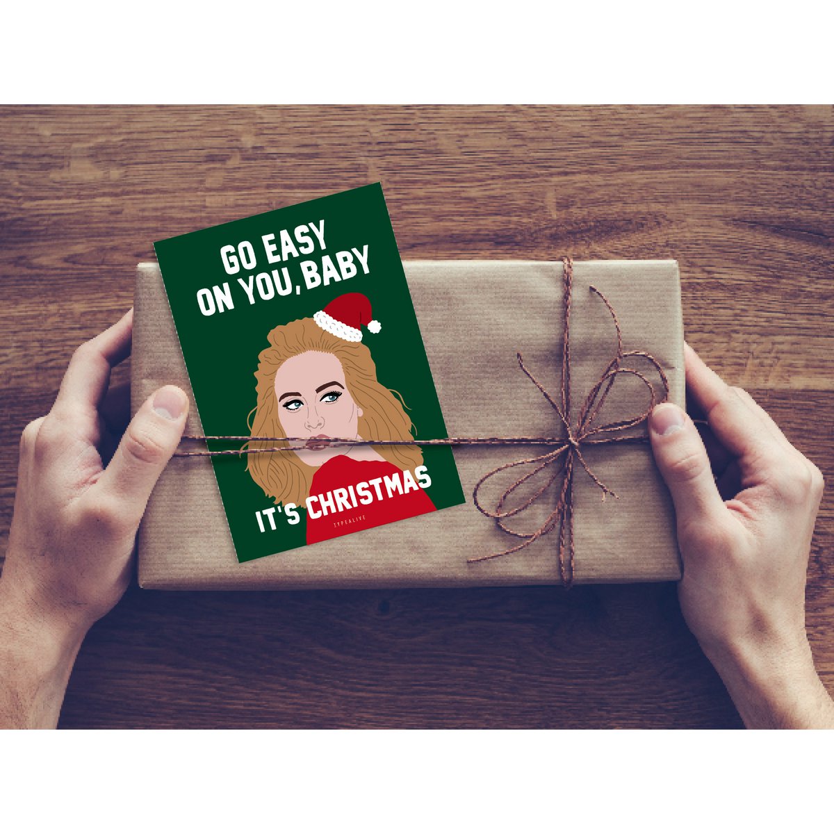 Postkarte / Easy It's Christmas