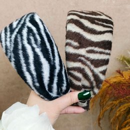 Hoofdband met zebraprint