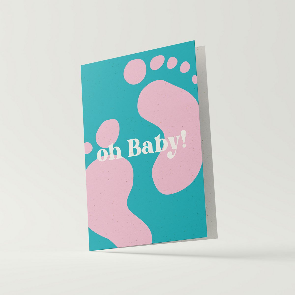 Greeting card Oh baby