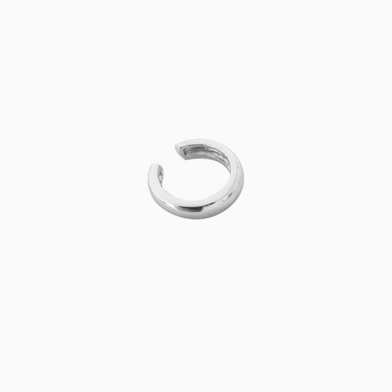 Ear cuff básico plata