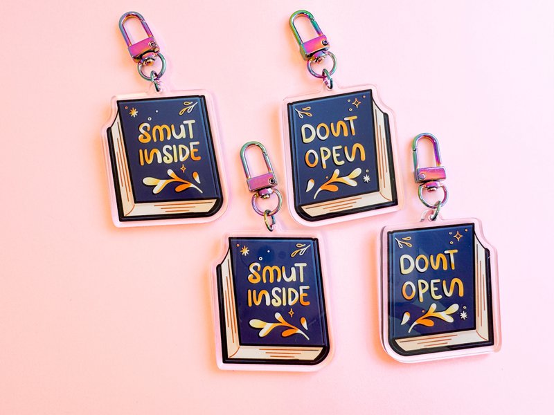 Smut Inside Don't Open - Sleutelhanger