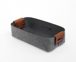 Pot à cartes en cuir recyclé