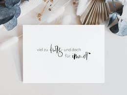 Postcard "Forever" verklaring
