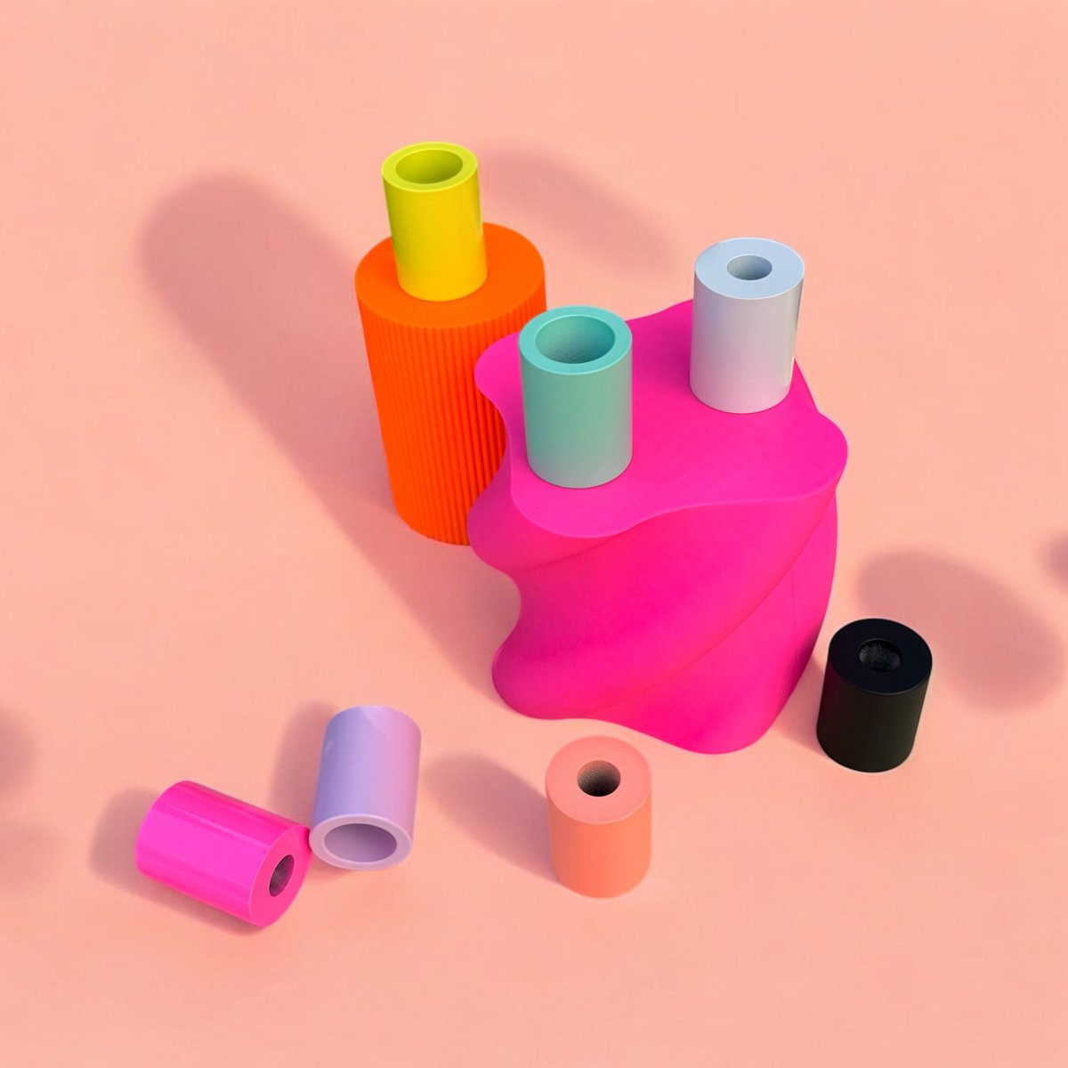 Flipper Tube * Pink