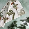 Organic tea towel - Pine trees