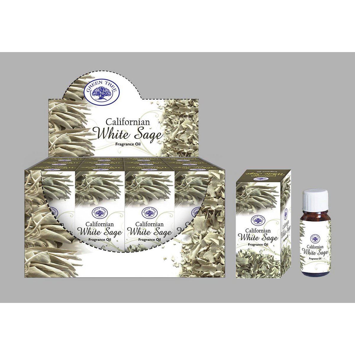 Green Tree Californian White Sage Fragrance Oil 10 ml