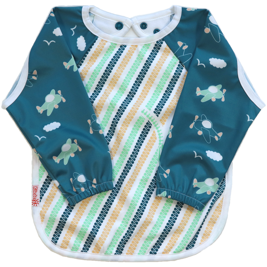 Babero con mangas Fly 'n Drive - babero para bebé/niño pequeño