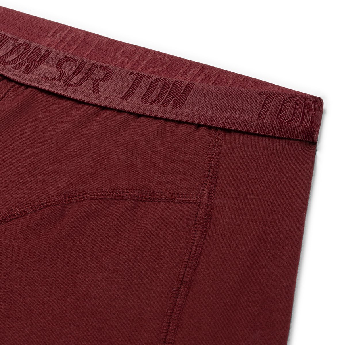 Bordeaux - Calzini da uomo - Boxer da uomo - Cotone biologico