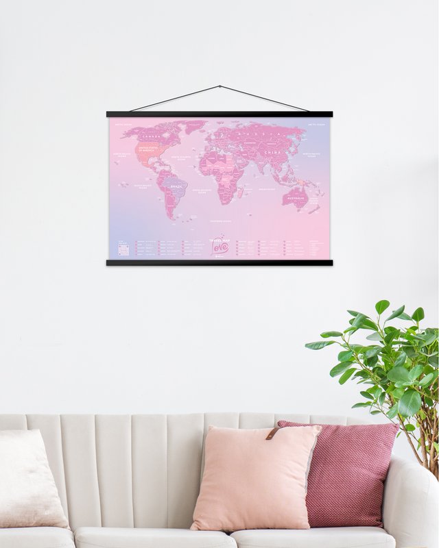 Mappa di viaggio Love World