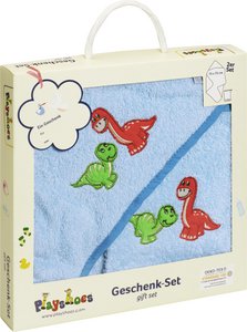 Geschenkset Dino - bleu