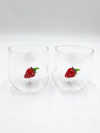 Waterglass 3d Strawberry