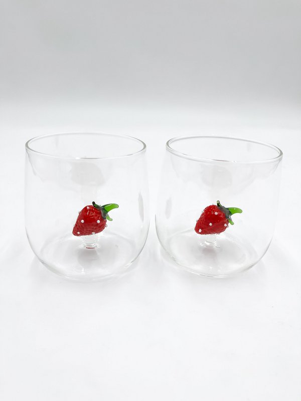 Waterglass 3d Strawberry