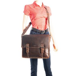 Umhängetasche Herren - Umhängetasche Damen - Leder Umhängetasche Leder - Briefträgertasche Leder - 3 Farben Leder