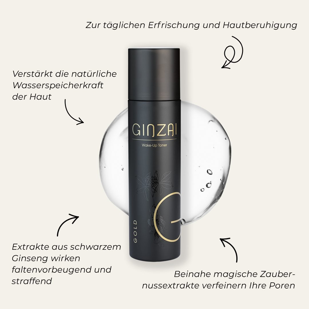 Wake-up toner with ginseng