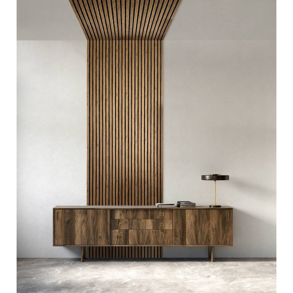 Wandpaneel / wandpaneel - Olmo 12 x 270 cm