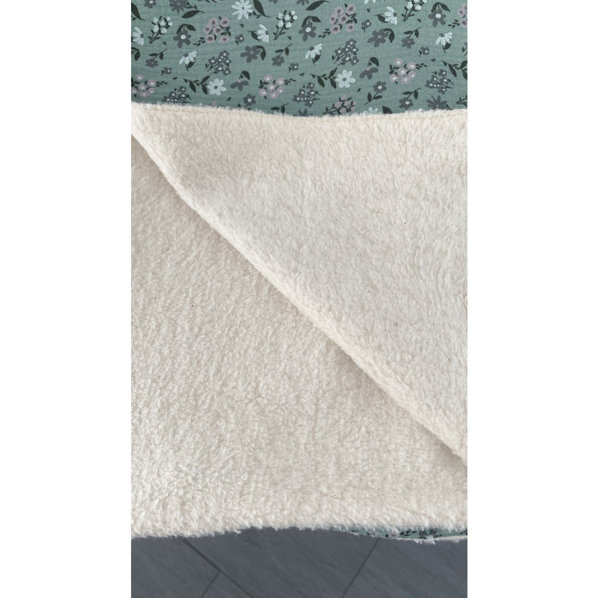 Baby Organic Plush Blanket Green