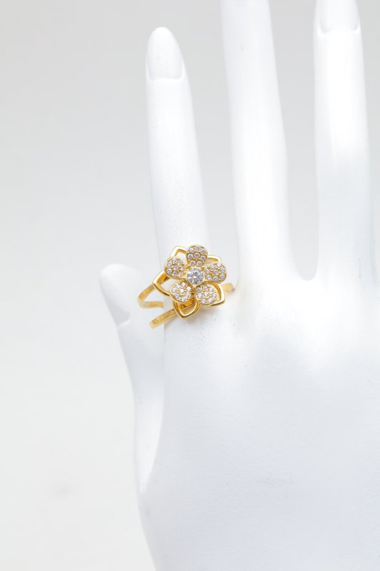 Bague anti stress rotatif ajustable en acier inoxydable