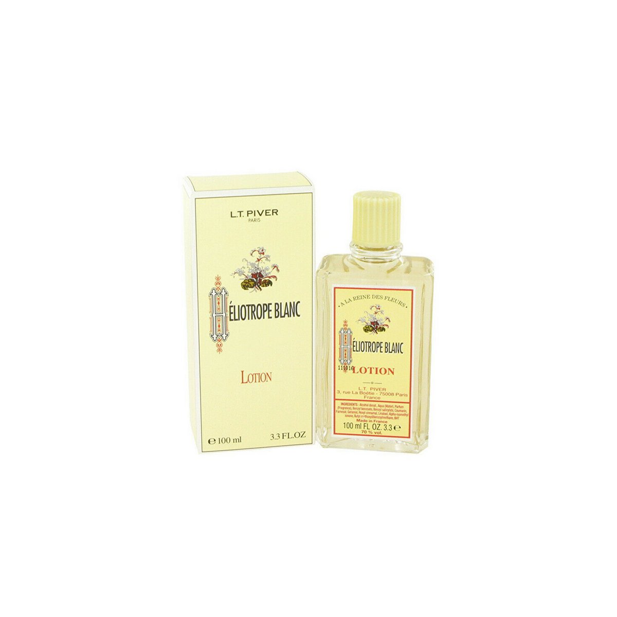 L.T. Piver Héliotrope Blanc Lotion 100ml ( White )