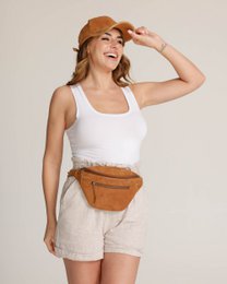 Ferry │ Suede Leather Cap