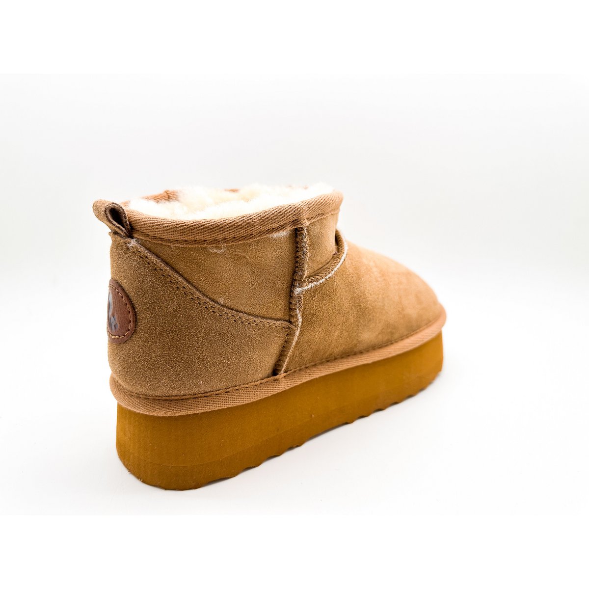thies 1856 ® Platform Shorty Boots chestnut