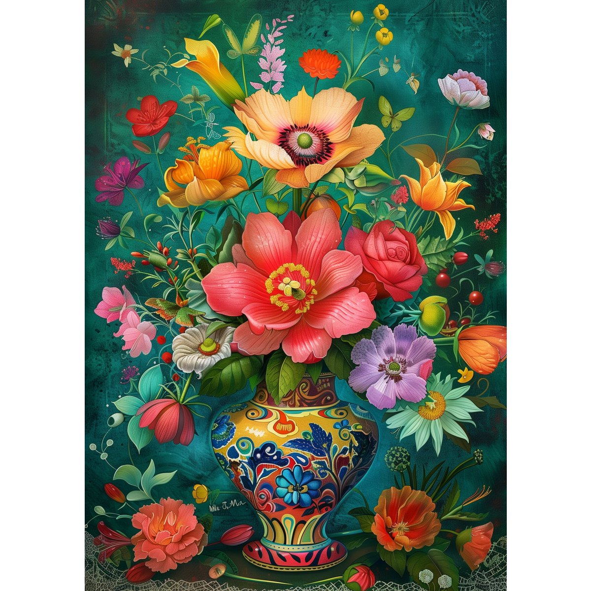 Flowers of the Dutch Masters: NO. 08 | Kaart Fripperies