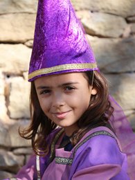 FAIRY CONE KROWN FLØJL LILLA - ST396