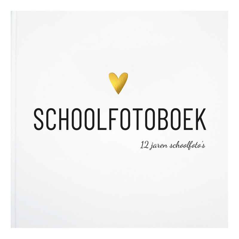 Skolefoto udfyldningsbog - 12 års skolebilleder