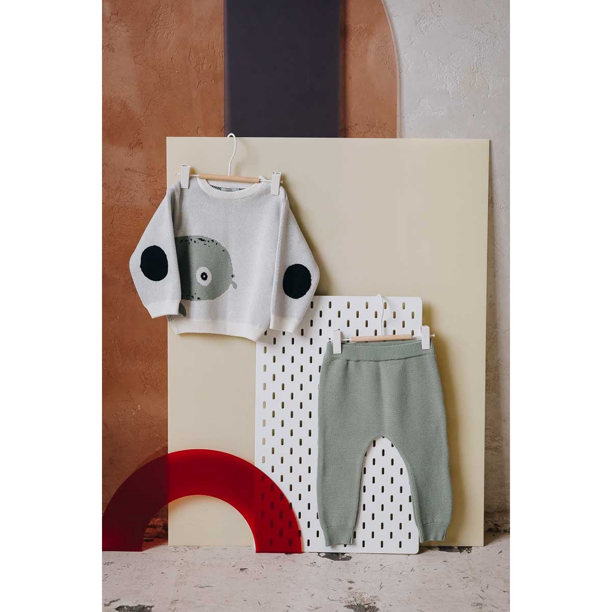 Biologische legging Pistache