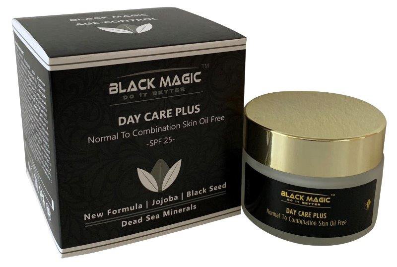 Black Magic - Dagcreme til normal til kombineret hud med Dødehavsmineraler og oliefri SPF 25