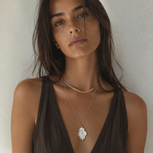 Calliope – Morocco Gold Pendant Necklace