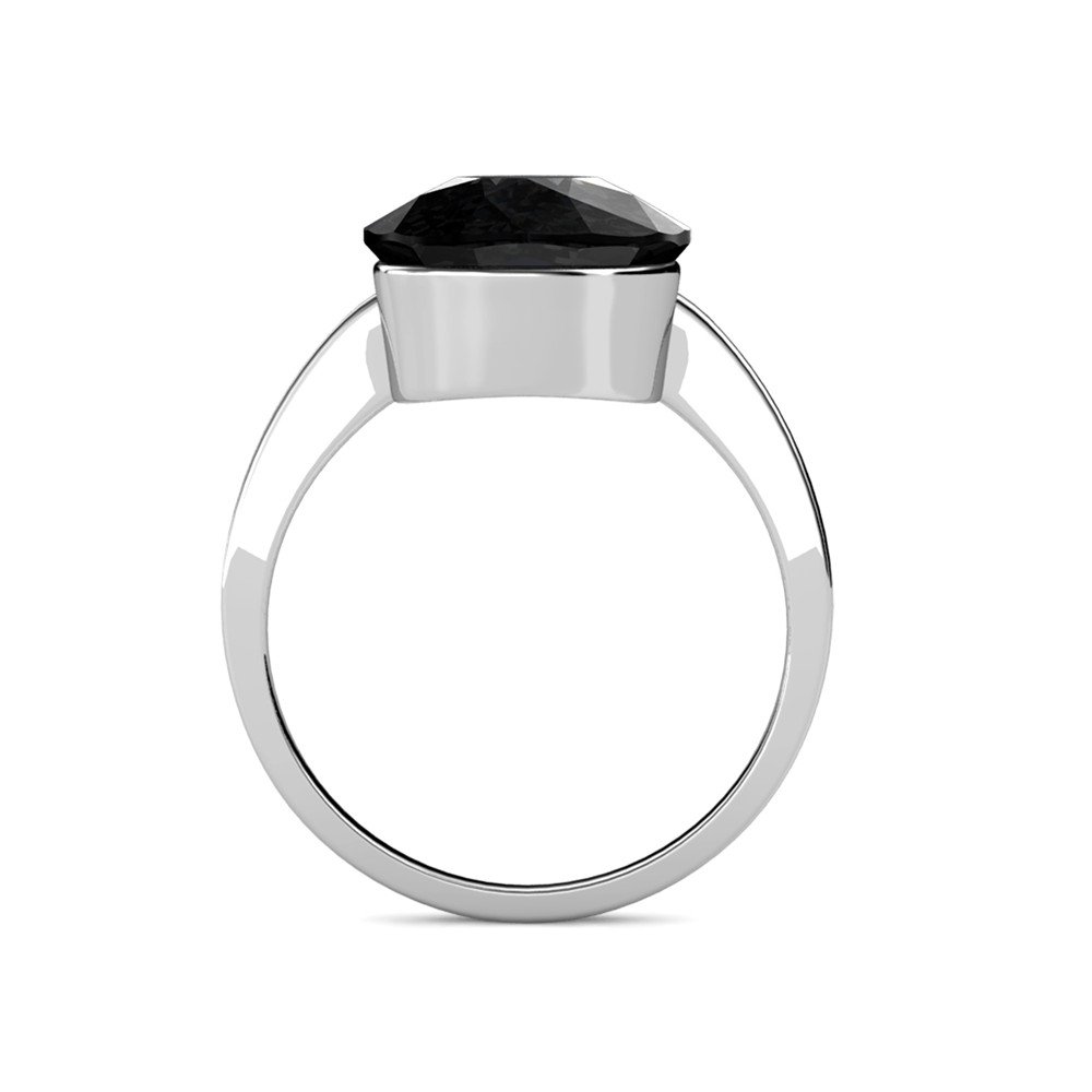 Bague Classic – Argenté et Noir