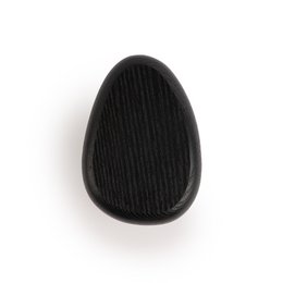 Vægkrog DROP | sort, hvid, træ