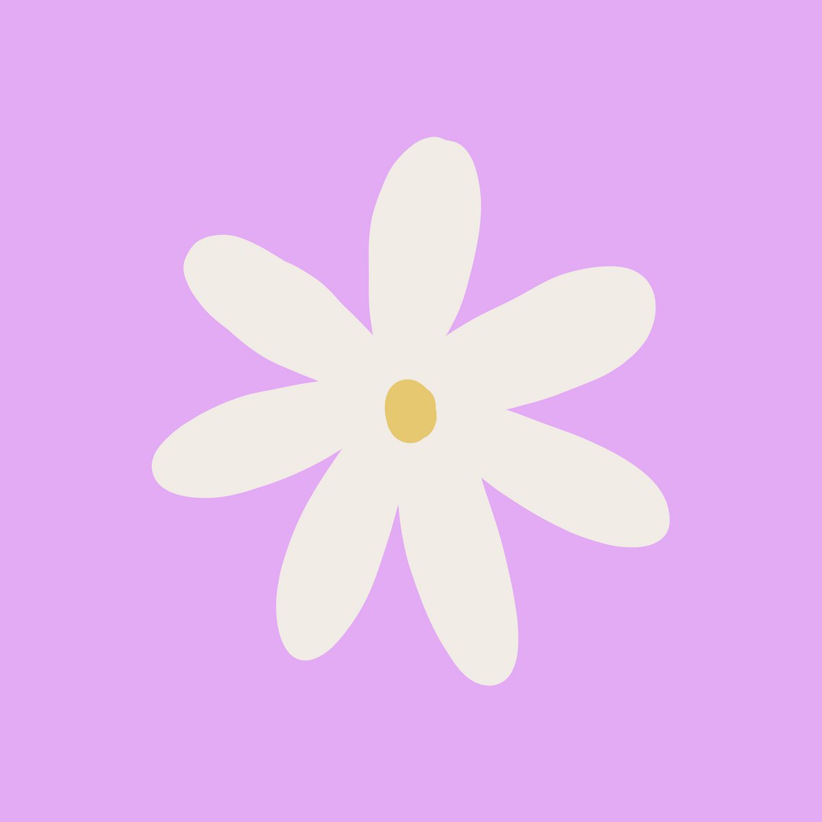 Forex tile 10x10cm - cheerful flower - %23101030467