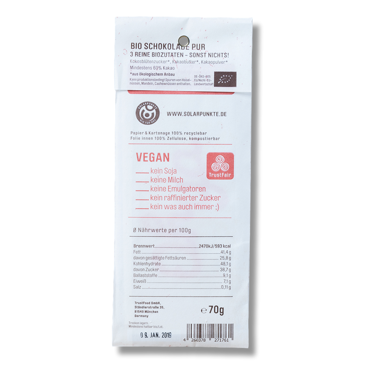 OHYA organic chocolate