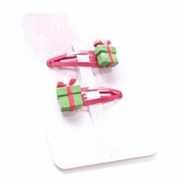 Haarspangen mit Weihnachtsmotiv – Weihnachtsgeschenke