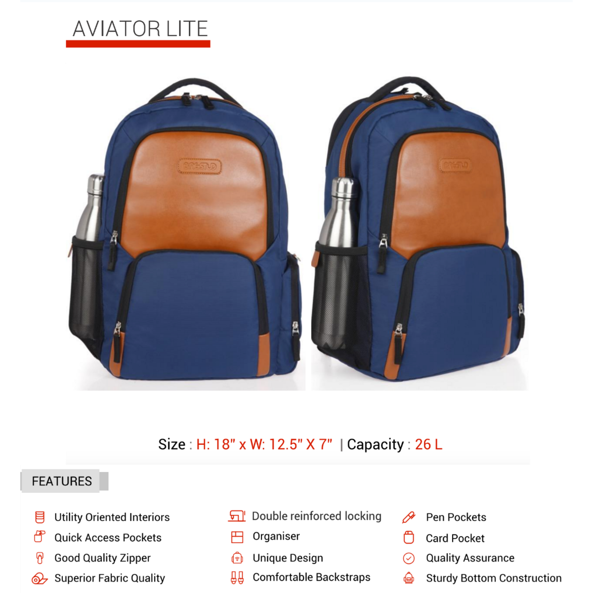 Plecak Aviator Lite