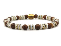 Enam Tiga naturel (zilver of goud)