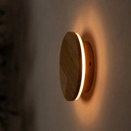 Lou Light Brown Rechargeable Wall Light