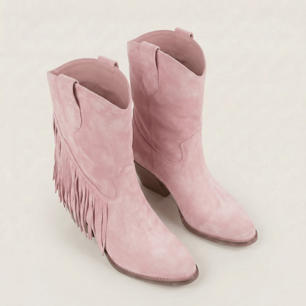 Dakota Pink Texan ankelstøvler