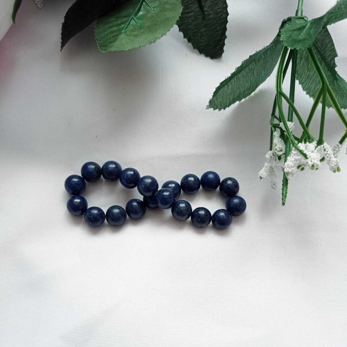 Lapislazuli Stretch-Armband von nlanlaVictory