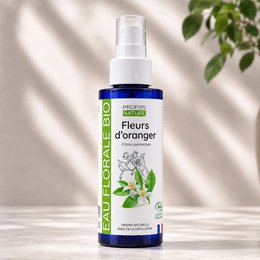 BIOLOGISCHE ORANJE BLOEMHYDROLAAT - BLOEMENWATER - 100ML