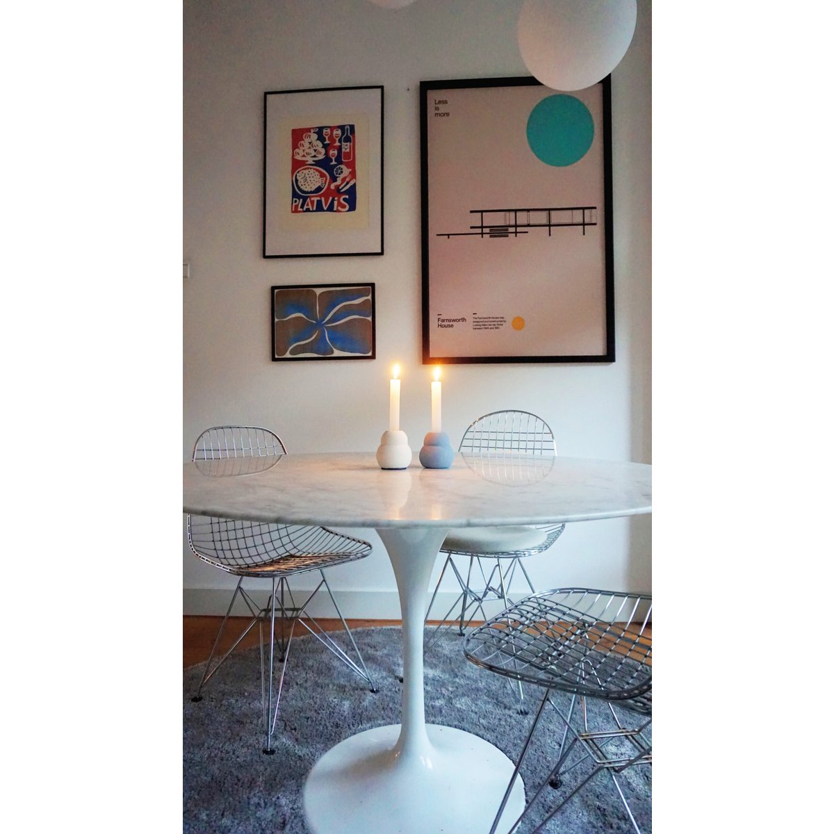 FUZZY Bubble candleholder