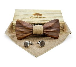 Mosca in legno "Cuore" Scuro