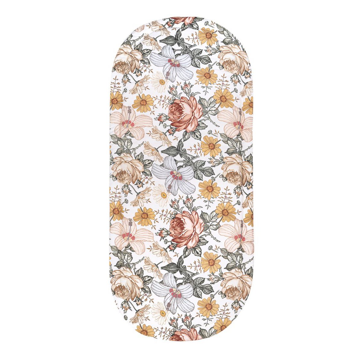 EVELYN FLOWERS kinderwagenmat 100% katoen