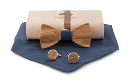 Children's wooden bow tie Butterfly Jr.