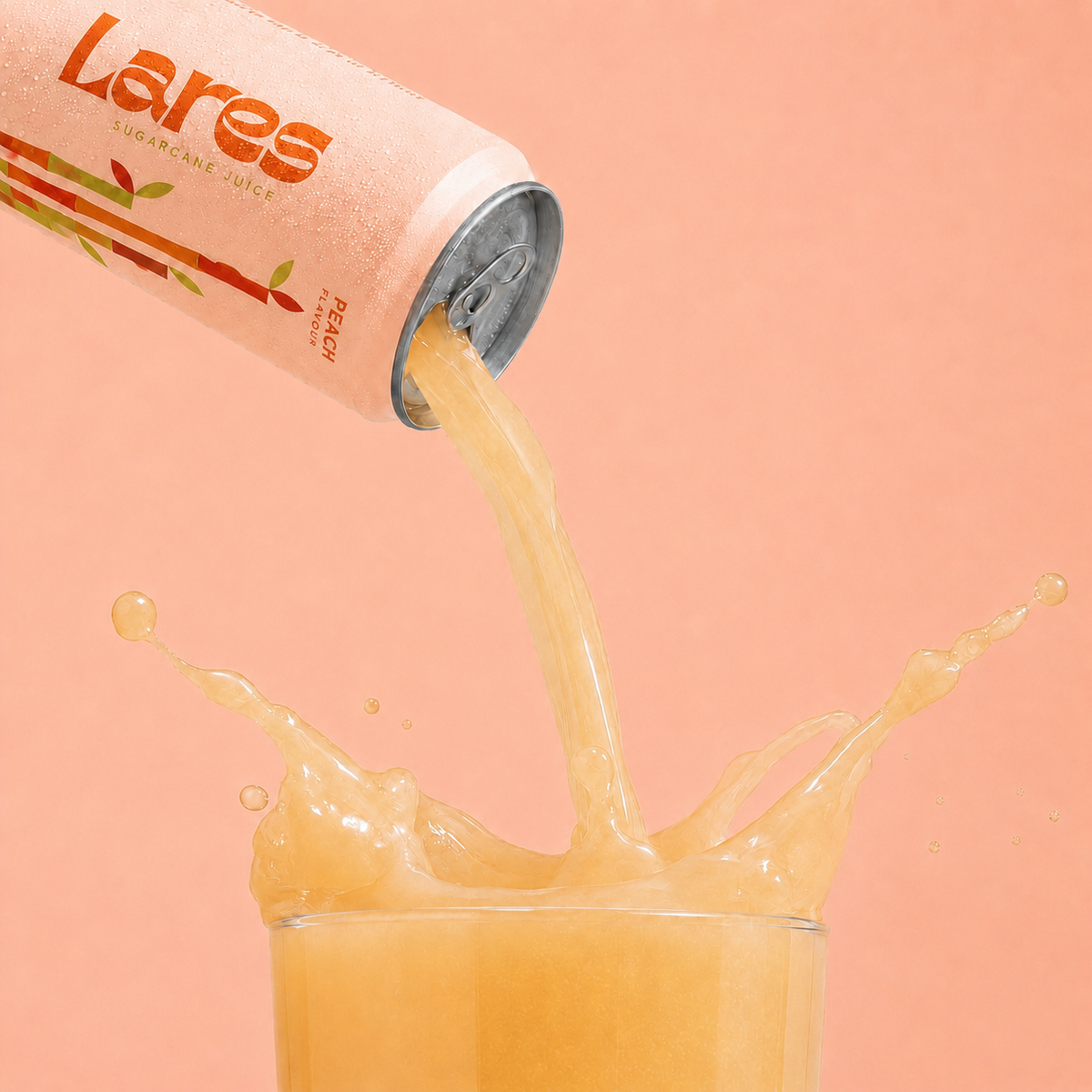 Jugo de Durazno y Caña de Lares