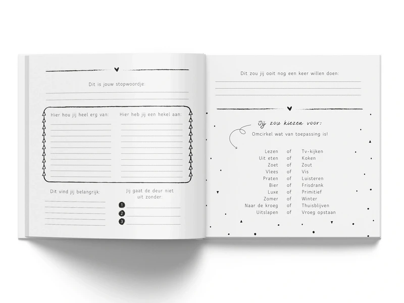 FyllBooks Carost Daddy Entry Booklet
