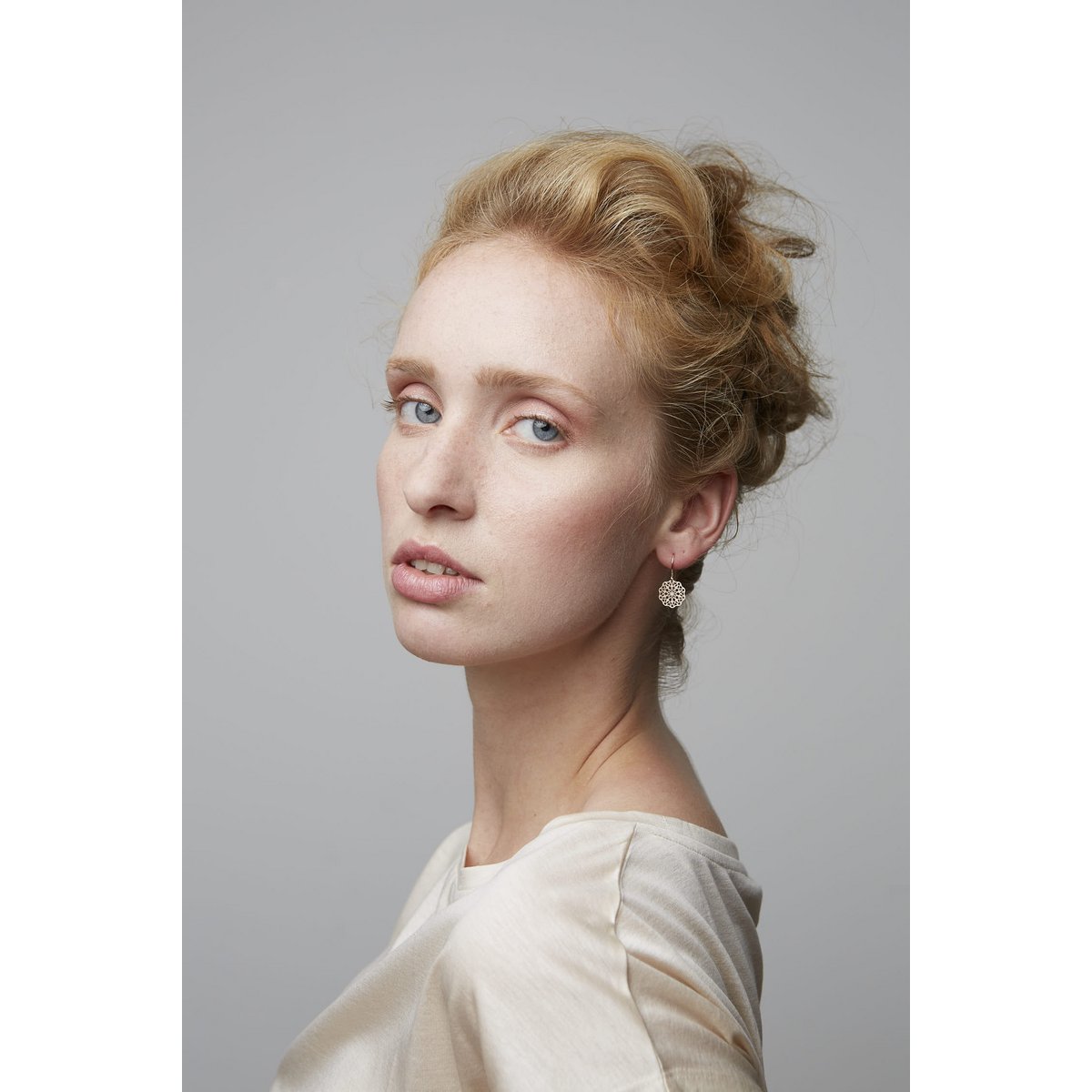 Earrings "Rosetta Mini" | Bronze